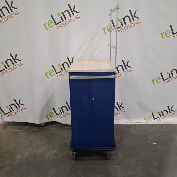 Blue Bell Bio-Medical Blue Bell Bio-Medical Anesthesia Cart - Blue Cart Medical Furniture reLink Medical