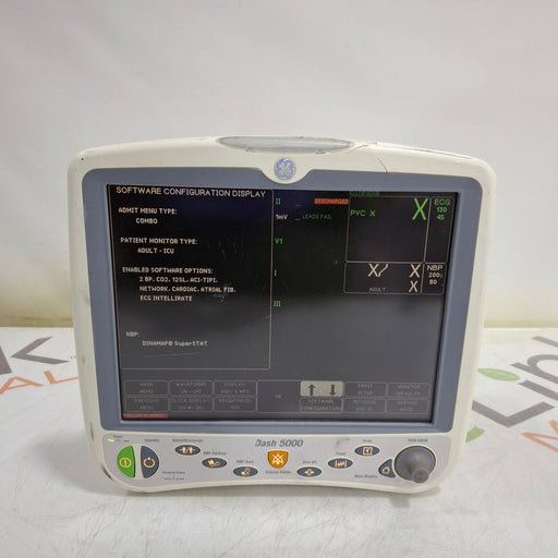 GE Healthcare GE Healthcare Dash 5000 - Masimo SpO2 Patient Monitor Patient Monitors reLink Medical