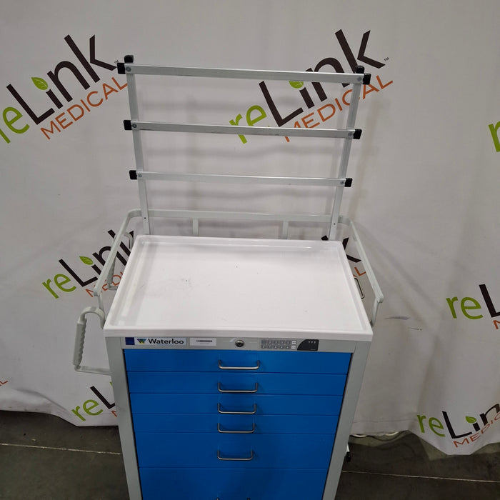 Waterloo Healthcare Waterloo Healthcare Anesthesia Crash Cart Medical Furniture reLink Medical