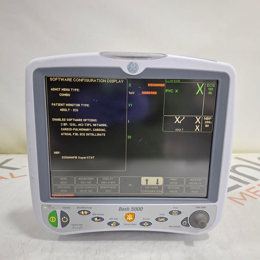 GE Healthcare GE Healthcare Dash 5000 - Masimo SpO2 Patient Monitor Patient Monitors reLink Medical