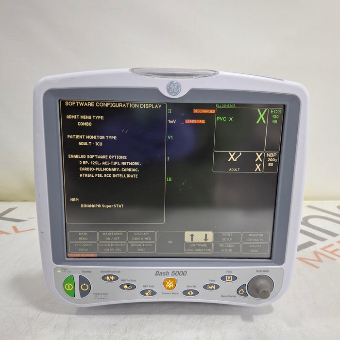 GE Healthcare GE Healthcare Dash 5000 - Masimo SpO2 Patient Monitor Patient Monitors reLink Medical
