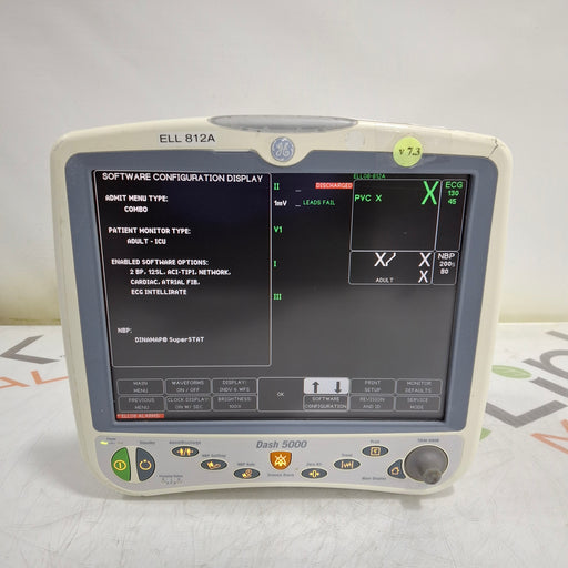 GE Healthcare GE Healthcare Dash 5000 - Masimo SpO2 Patient Monitor Patient Monitors reLink Medical
