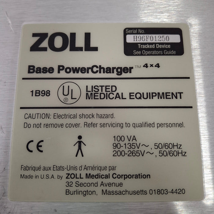Zoll Zoll Base   1B98 Power Charger Defibrillators reLink Medical
