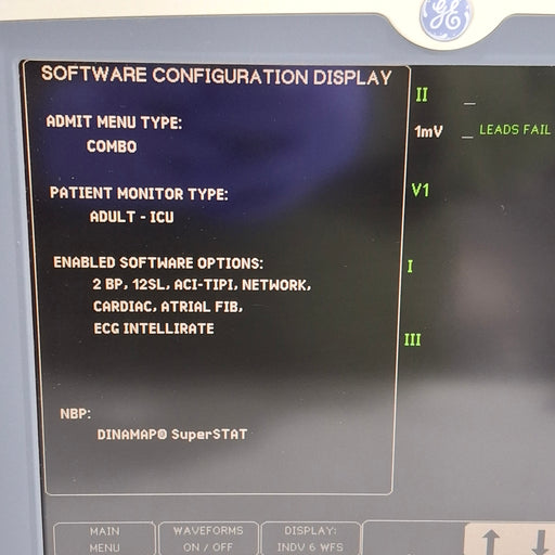 GE Healthcare GE Healthcare Dash 5000 - Masimo SpO2 Patient Monitor Patient Monitors reLink Medical