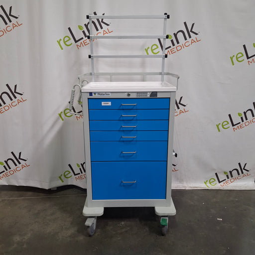 Waterloo Healthcare Waterloo Healthcare Anesthesia Crash Cart Medical Furniture reLink Medical