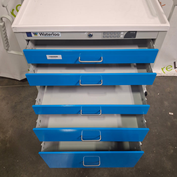 Waterloo Healthcare Waterloo Healthcare Anesthesia Crash Cart Medical Furniture reLink Medical