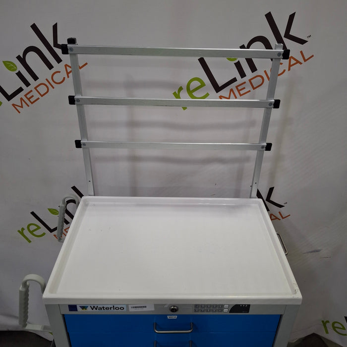 Waterloo Healthcare Waterloo Healthcare Anesthesia Crash Cart Medical Furniture reLink Medical