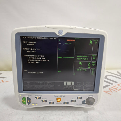 GE Healthcare GE Healthcare Dash 5000 - Masimo SpO2 Patient Monitor Patient Monitors reLink Medical