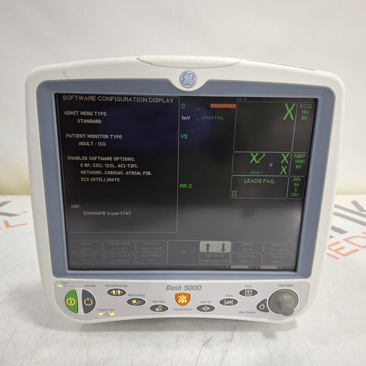 GE Healthcare GE Healthcare Dash 5000 - Masimo SpO2 Patient Monitor Patient Monitors reLink Medical