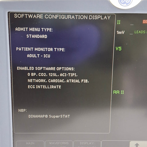 GE Healthcare GE Healthcare Dash 5000 - Masimo SpO2 Patient Monitor Patient Monitors reLink Medical