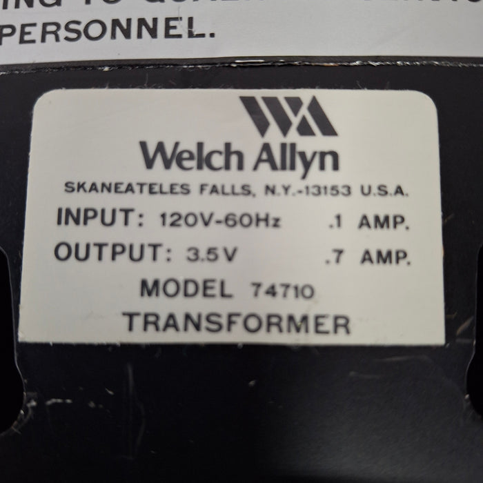 Welch Allyn Welch Allyn 74710 Transformer Otoscope Ophthalmoscope Diagnostic Exam Equipment reLink Medical