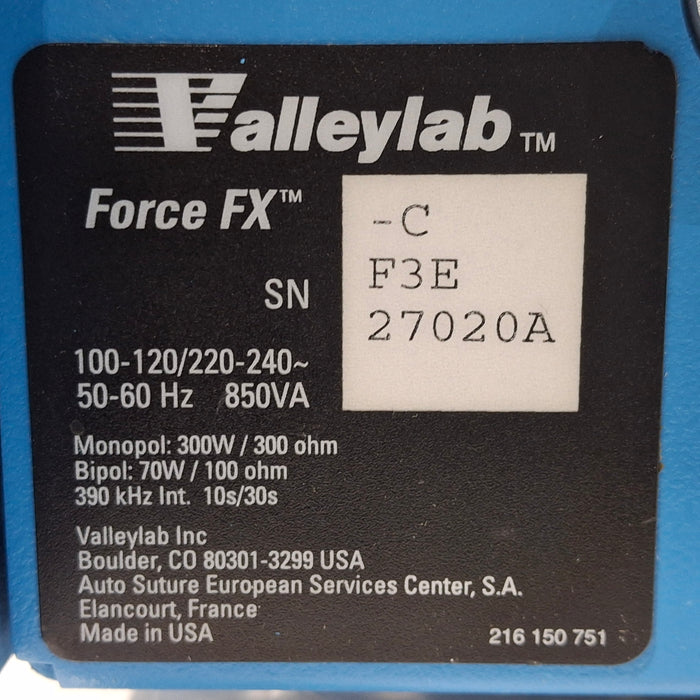 Valleylab Valleylab Force FX Electrosurgical Unit Electrosurgical Units reLink Medical