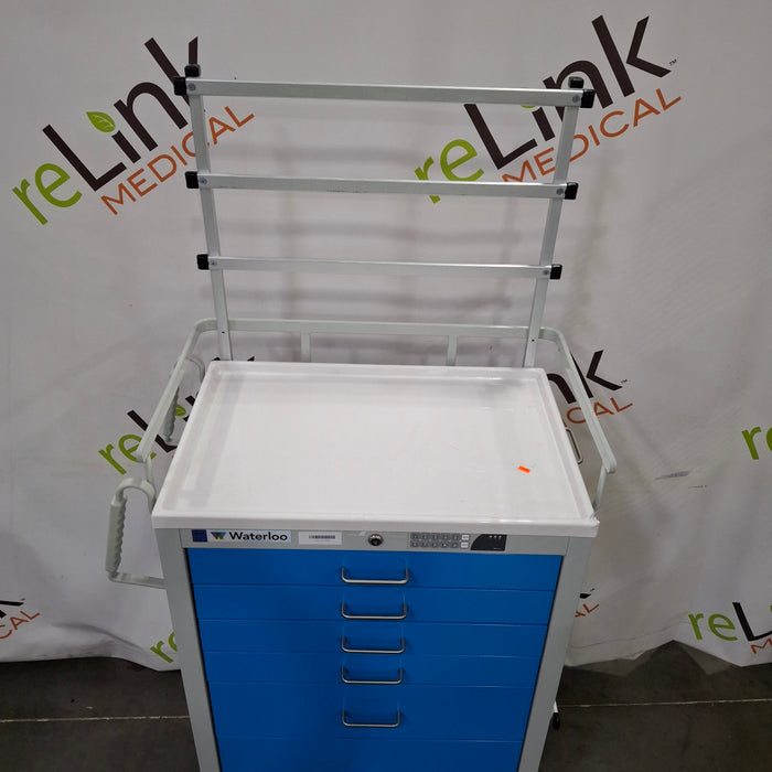 Waterloo Healthcare Waterloo Healthcare Anesthesia Crash Cart Medical Furniture reLink Medical