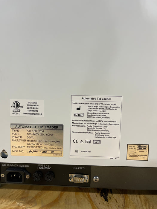 Hitachi Hitachi ATI-180/264 Automated Tip Loader Research Lab reLink Medical