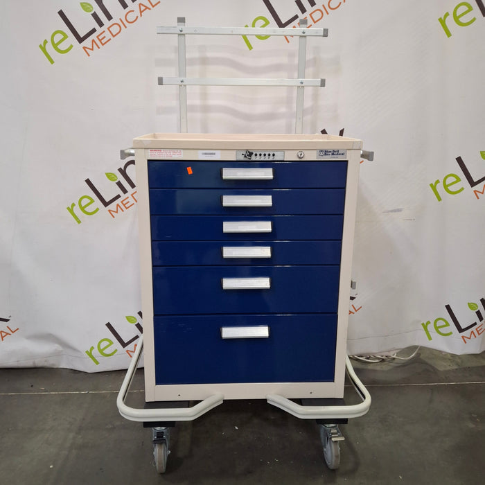 Blue Bell Bio-Medical Blue Bell Bio-Medical Anesthesia Cart - Blue Cart Medical Furniture reLink Medical