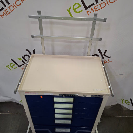 Blue Bell Bio-Medical Blue Bell Bio-Medical Anesthesia Cart - Blue Cart Medical Furniture reLink Medical