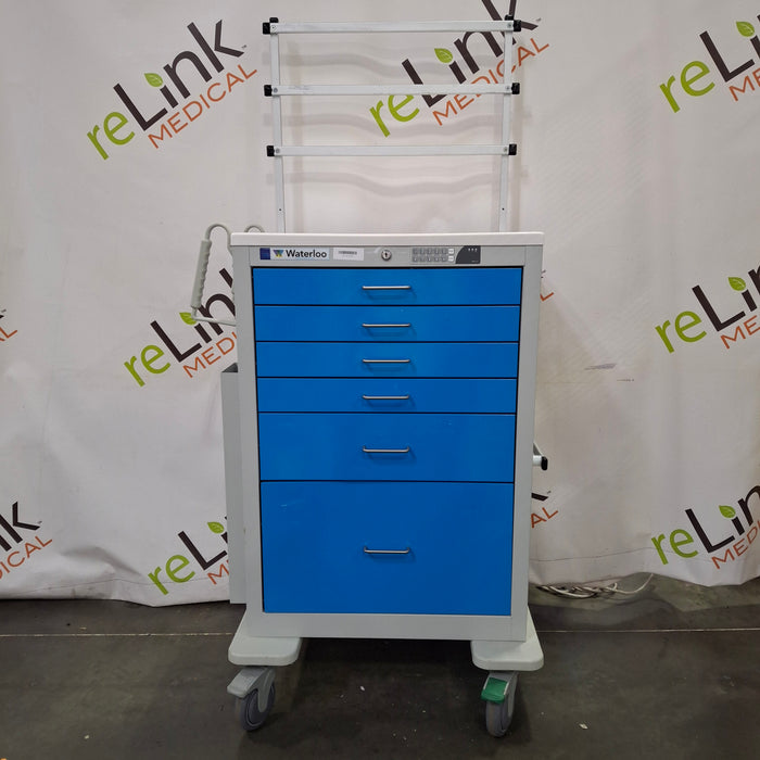 Waterloo Healthcare Waterloo Healthcare Anesthesia Crash Cart Medical Furniture reLink Medical