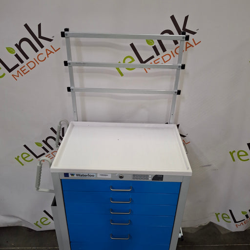 Waterloo Healthcare Waterloo Healthcare Anesthesia Crash Cart Medical Furniture reLink Medical