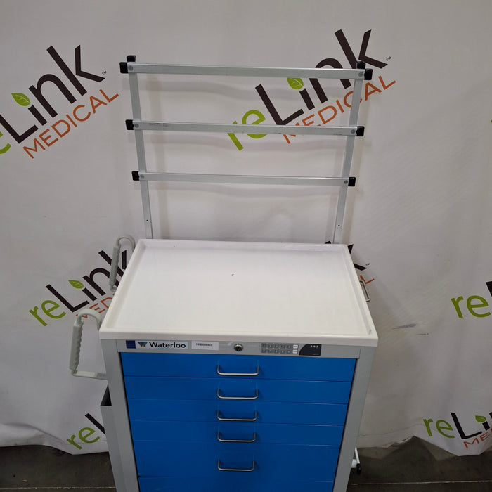 Waterloo Healthcare Waterloo Healthcare Anesthesia Crash Cart Medical Furniture reLink Medical