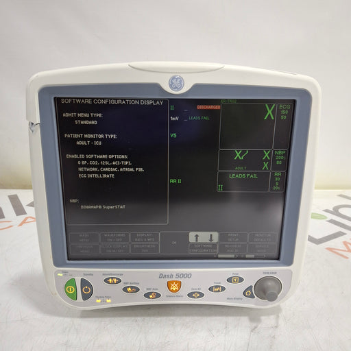 GE Healthcare GE Healthcare Dash 5000 - GE/Nellcor SpO2 Patient Monitor Patient Monitors reLink Medical