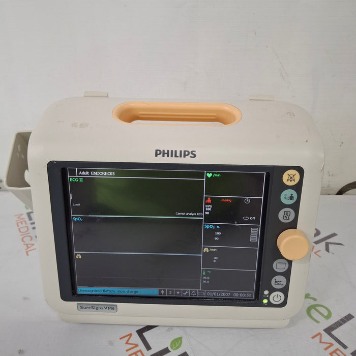 Philips Philips SureSigns VM6 Vital Signs Monitor Patient Monitors reLink Medical