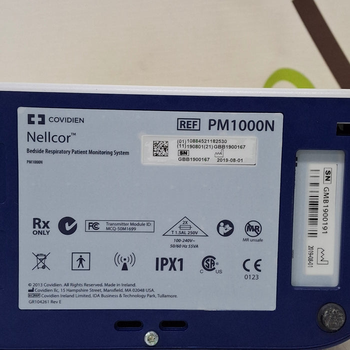 Covidien Covidien PM1000N Nellcor Bedside SPO2 Monitor Patient Monitors reLink Medical