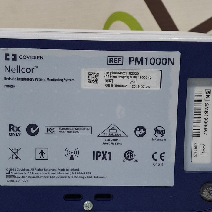 Covidien Covidien PM1000N Nellcor Bedside SPO2 Monitor Patient Monitors reLink Medical