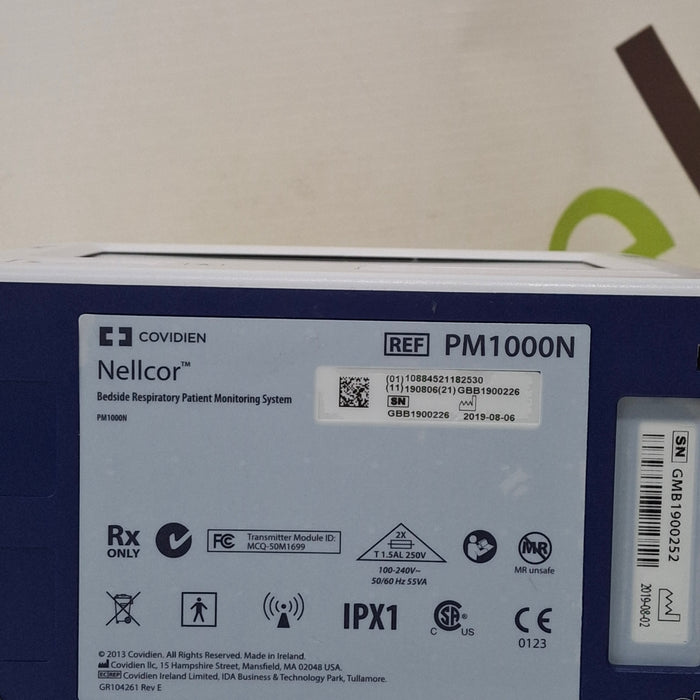 Covidien Covidien PM1000N Nellcor Bedside SPO2 Monitor Patient Monitors reLink Medical