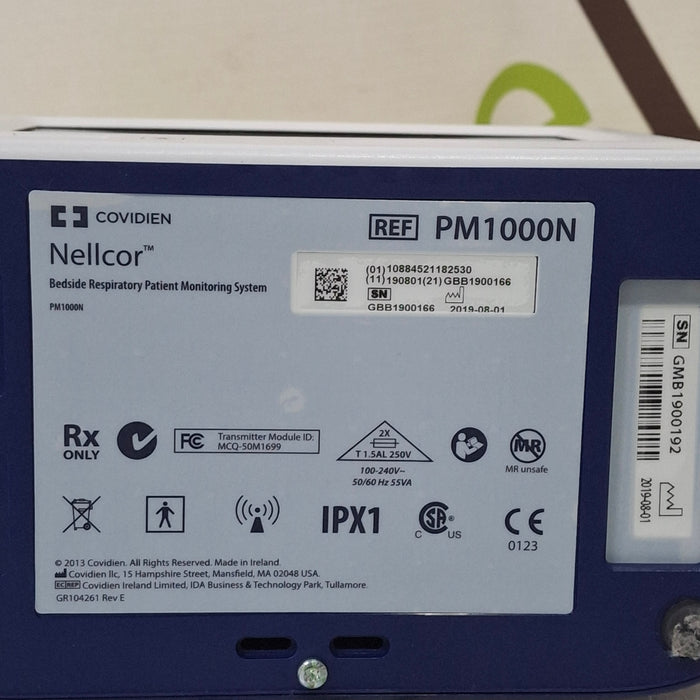 Covidien Covidien PM1000N Nellcor Bedside SPO2 Monitor Patient Monitors reLink Medical