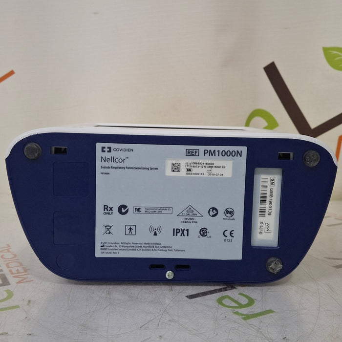 Covidien Covidien PM1000N Nellcor Bedside SPO2 Monitor Patient Monitors reLink Medical