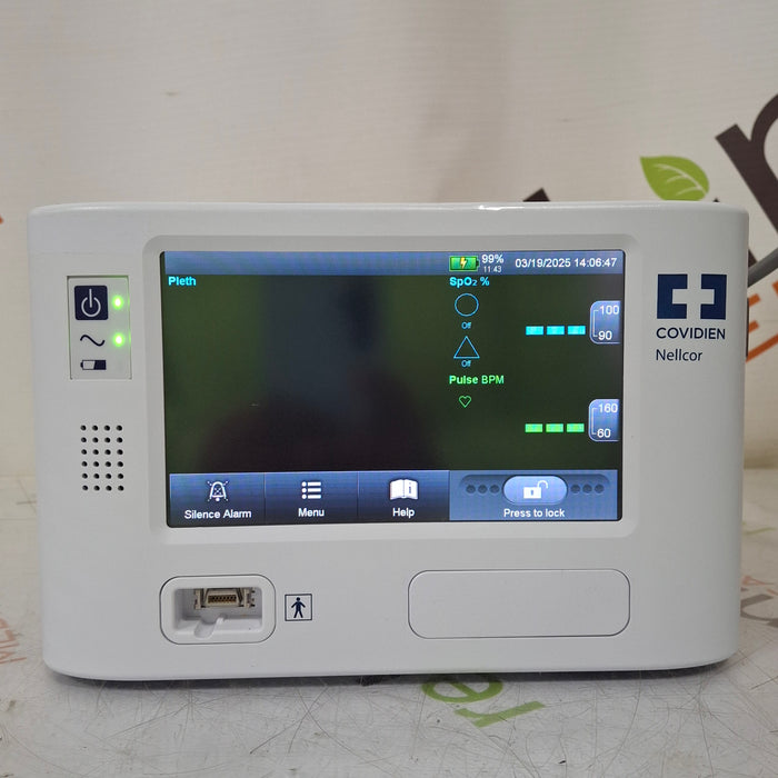 Covidien PM1000N Nellcor Bedside SPO2 Monitor
