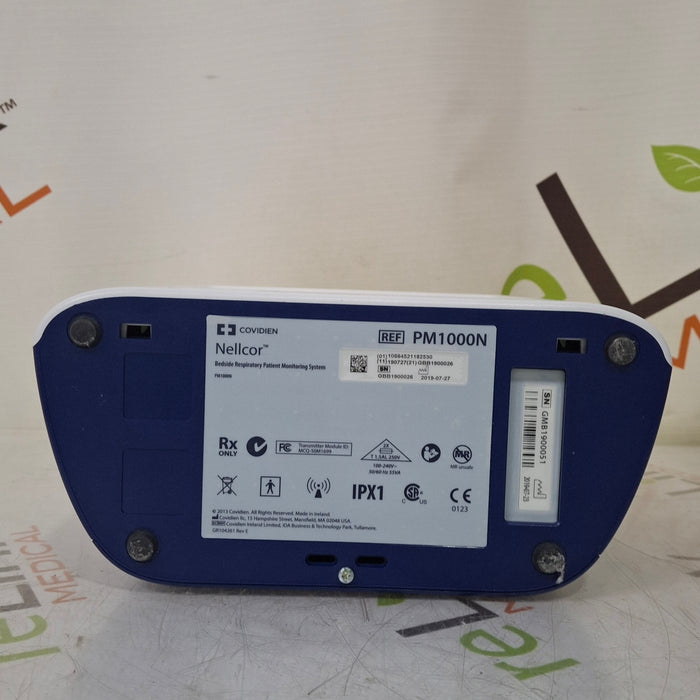 Covidien PM1000N Nellcor Bedside SPO2 Monitor