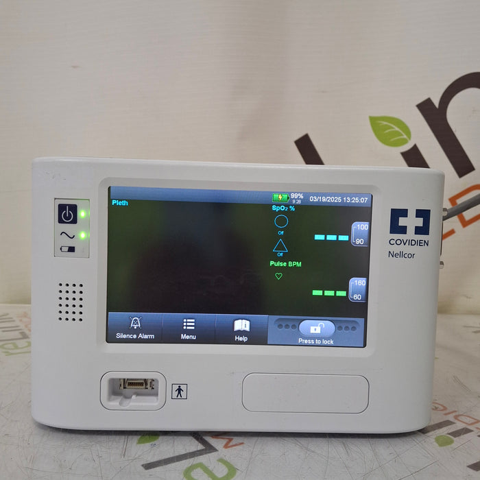 Covidien Covidien PM1000N Nellcor Bedside SPO2 Monitor Patient Monitors reLink Medical
