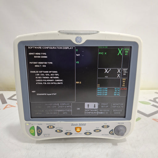 GE Healthcare GE Healthcare Dash 5000 - GE/Nellcor SpO2 Patient Monitor Patient Monitors reLink Medical