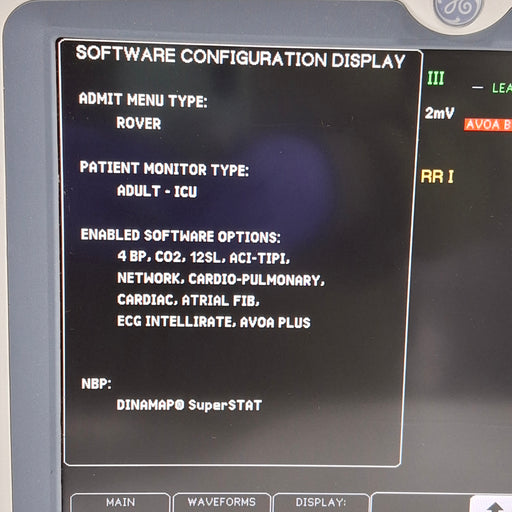 GE Healthcare GE Healthcare Dash 5000 - GE/Nellcor SpO2 Patient Monitor Patient Monitors reLink Medical
