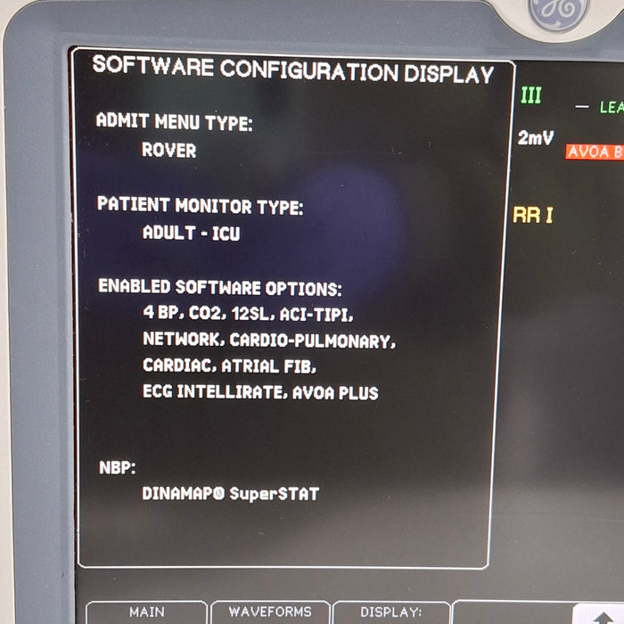 GE Healthcare GE Healthcare Dash 5000 - GE/Nellcor SpO2 Patient Monitor Patient Monitors reLink Medical