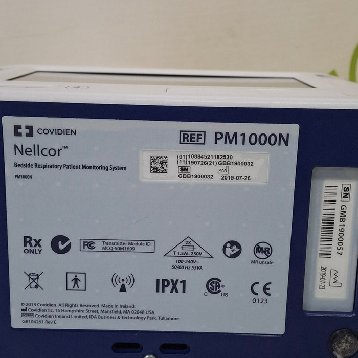 Covidien Covidien PM1000N Nellcor Bedside SPO2 Monitor Patient Monitors reLink Medical