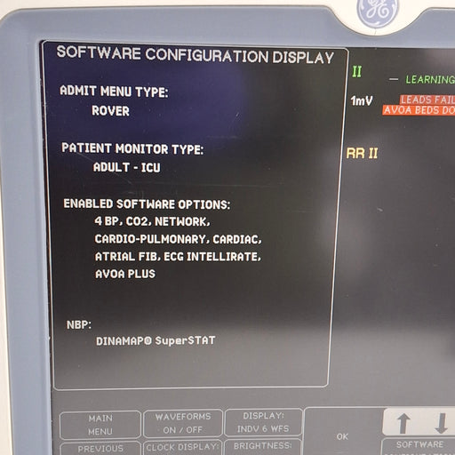 GE Healthcare GE Healthcare Dash 5000 - GE/Nellcor SpO2 Patient Monitor Patient Monitors reLink Medical