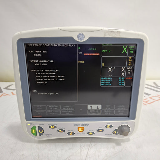 GE Healthcare GE Healthcare Dash 5000 - GE/Nellcor SpO2 Patient Monitor Patient Monitors reLink Medical