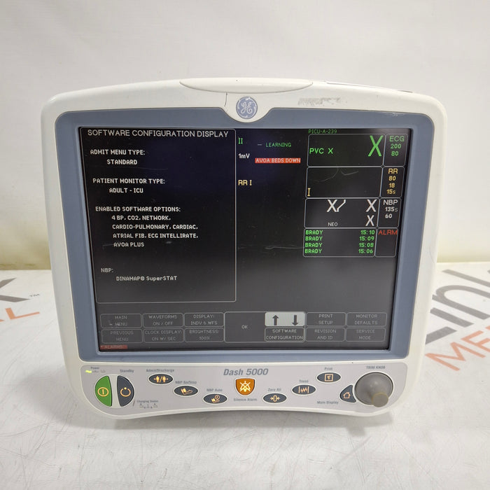 GE Healthcare GE Healthcare Dash 5000 - GE/Nellcor SpO2 Patient Monitor Patient Monitors reLink Medical
