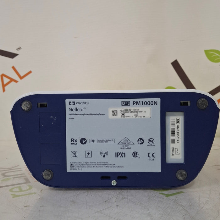 Covidien Covidien PM1000N Nellcor Bedside SPO2 Monitor Patient Monitors reLink Medical