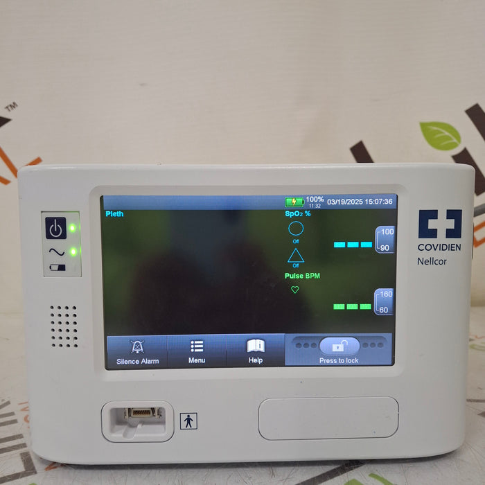 Covidien Covidien PM1000N Nellcor Bedside SPO2 Monitor Patient Monitors reLink Medical