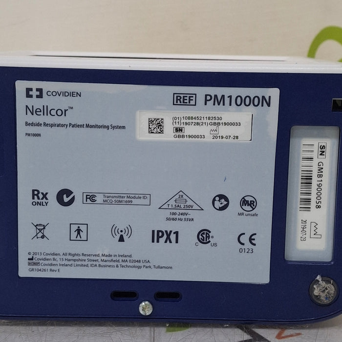 Covidien Covidien PM1000N Nellcor Bedside SPO2 Monitor Patient Monitors reLink Medical