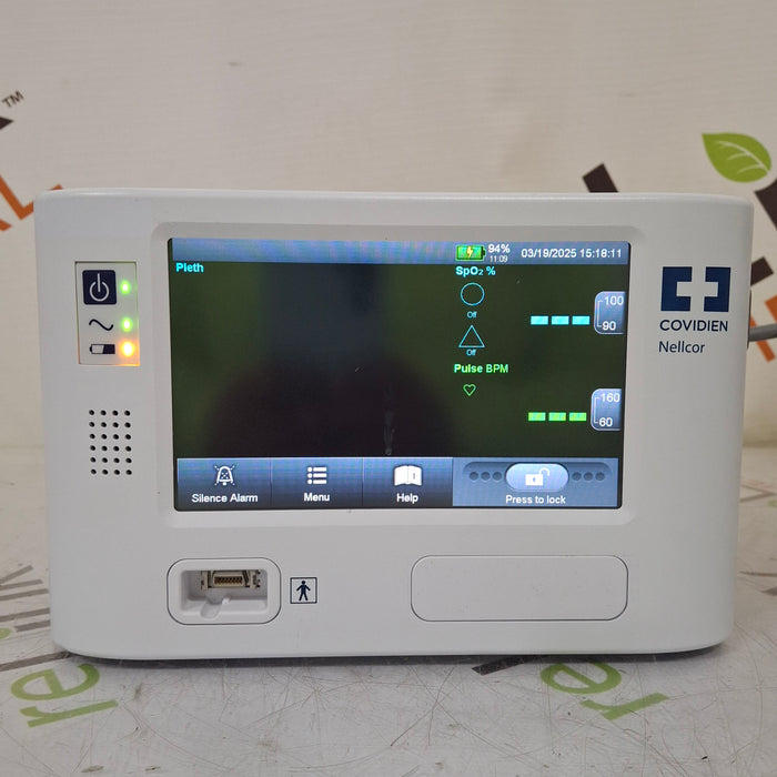 Covidien PM1000N Nellcor Bedside SPO2 Monitor