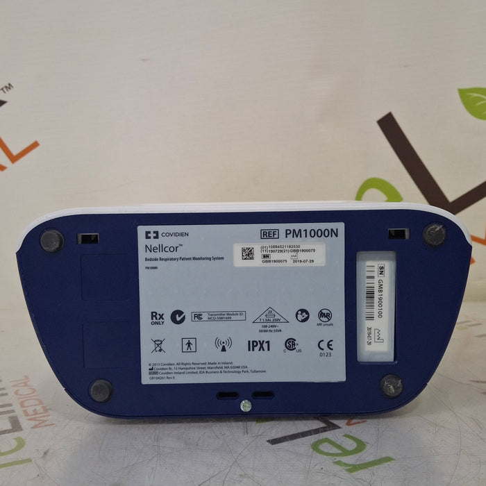 Covidien PM1000N Nellcor Bedside SPO2 Monitor