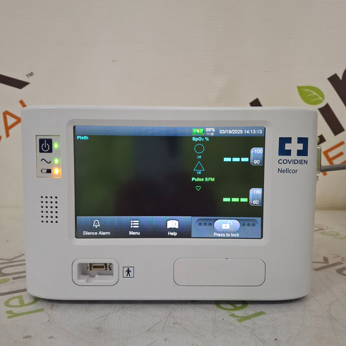 Covidien Covidien PM1000N Nellcor Bedside SPO2 Monitor Patient Monitors reLink Medical