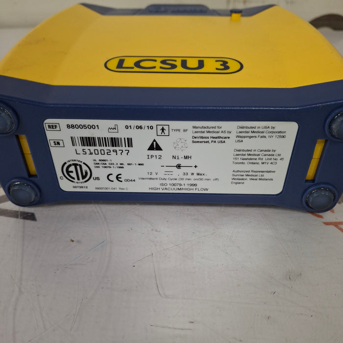 Laerdal Medical Laerdal Medical LCSU 3 Compact Suction Unit Surgical Equipment reLink Medical