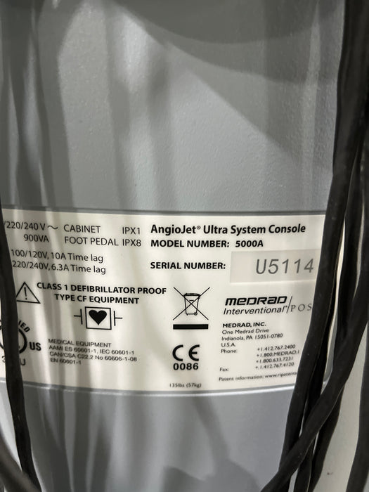 Medrad Medrad Possis 5000A AngioJet Thrombectomy System Injectors reLink Medical