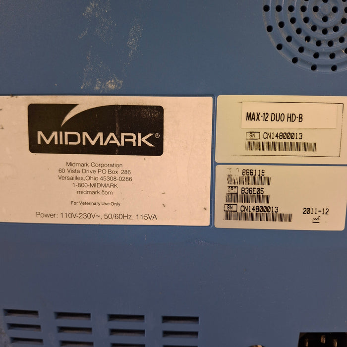 Midmark Midmark Cardell MAX-12 HD Veterinary Monitor Patient Monitors reLink Medical