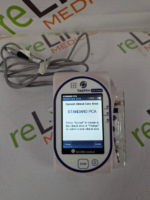 QCore Medical QCore Medical Sapphire Multi-Therapy Infusion Pump Infusion Pump reLink Medical